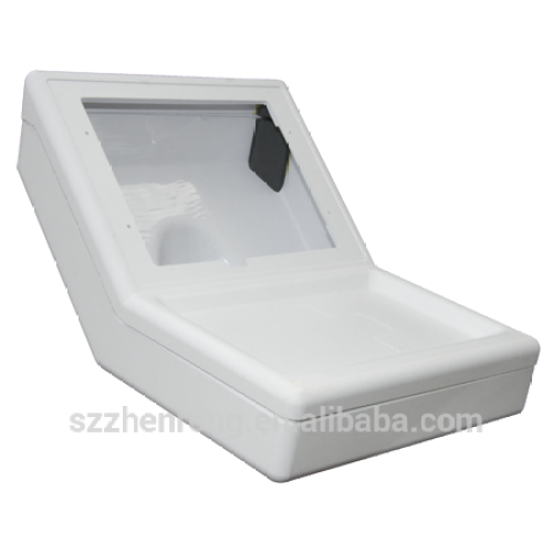 Thick thermoformed shell vacuum